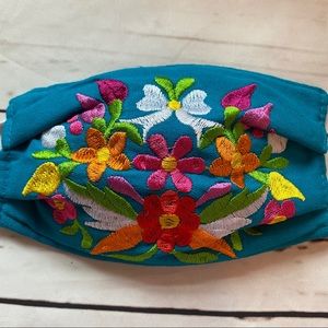 FACE MASK 💐 MEXICAN EMBROIDERED